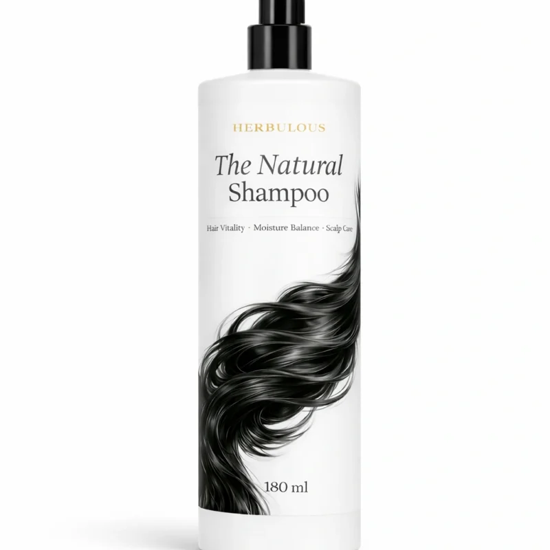 The Natural Shampoo herbal formula for healthy hair and scalp