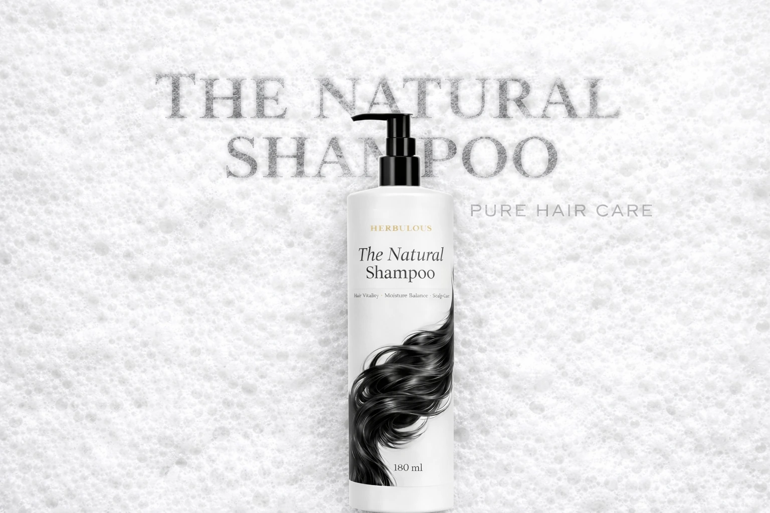 The Natural Shampoo Banner