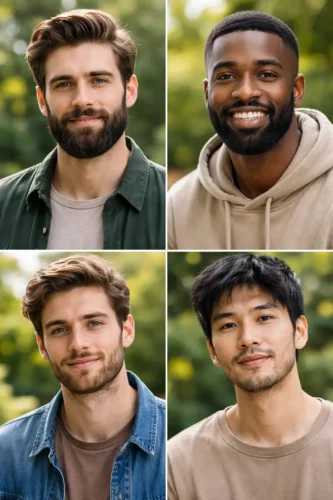 Beard Thickness Variation Person to Person