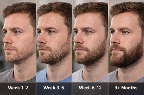 Beard Growth Stages